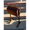 Image 2 : MAHOGANY SEWING BOX ON STAND