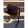 Image 3 : MAHOGANY SEWING BOX ON STAND