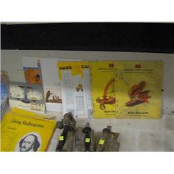 LOT OF OLD SERVICE PARTS CATALOGS