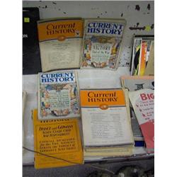 CURRENT HISTORY BOOKS