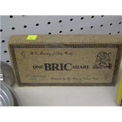 ONE BRIC SHARE