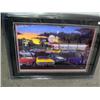 Image 2 : #11426 FRAMED PRINT "M.C.C. DRIVE-IN"
