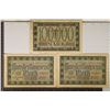 Image 2 : 3-1923 GERMAN 100,000 MARK BILLS