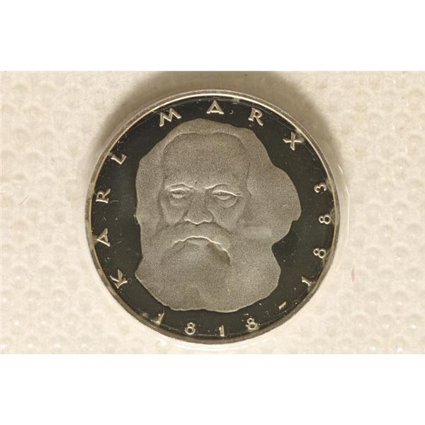 1983-J GERMAN PROOF 10 MARK IN ORIGINAL MINT PCKG.