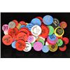 Image 2 : 70-ASSORTED PLASTIC DRINK TOKENS, CAROLINA BEACH,