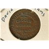 Image 1 : CIVIL WAR TOKEN "DANIEL WILLIAMS GROCER.