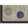 Image 2 : 1971-S IKE SILVER DOLLAR (BLUE PACK) NO ENVELOPE