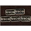 Image 1 : 5-1 GRAM .999 FINE SILVER INGOTS USCG