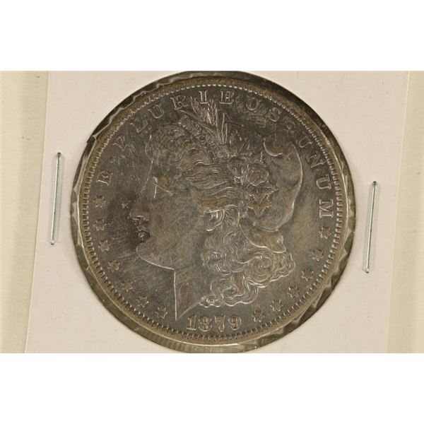 1879-O MORGAN SILVER DOLLAR AU