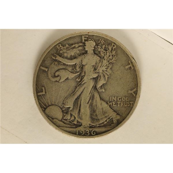 1936 SILVER WALKING LIBERTY HALF DOLLAR