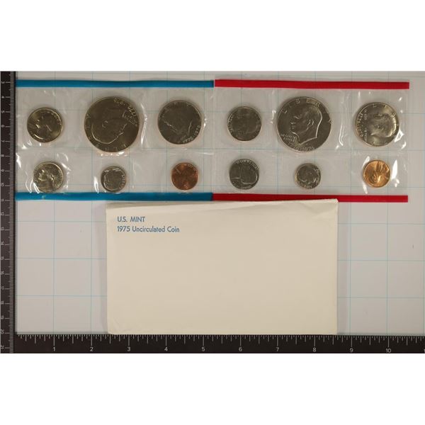 1975 US MINT SET (UNC) P/D (WITH ENVELOPE)