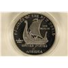 Image 2 : 2000-P US PROOF SILVER $1 "LEIF ERICSON" IN HARD