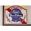 Image 1 : PABST BLUE RIBBON BEER LARGE IRON ON PATCH 8" X