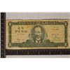 Image 1 : 1986 CUBA 1 PESO BILL