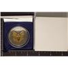 Image 2 : 2010 AMERICAN SILVER EAGLE PARTIALLY GOLD PLATED.