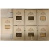 Image 1 : 7-23KT GOLD FOIL OFFICIAL POSTAL ISSUE STAMPS FROM