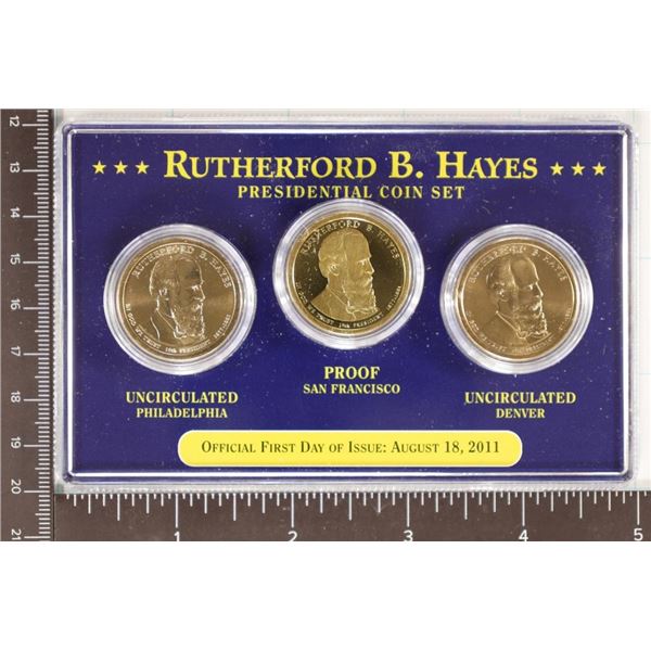 2011-P/D/S PRESIDENTIAL DOLLAR COIN SET: