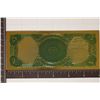 Image 2 : 24KT GOILD FOIL REPLICA OF A 1907 CU $5 US NOTE