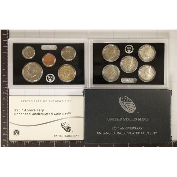 2017 ENHANCED UNC COIN SET