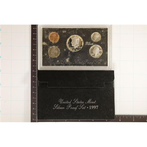 1997 US SILVER PROOF SET (WITH BOX)