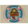 Image 1 : $1 MESQUITE STAR CASINO CHIP. MEQUITE, NEVADA