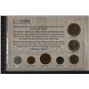 Image 2 : ISRAEL 7 COIN PRUTA SERIES UNC SET COINS 1949-