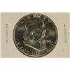 Image 1 : 1958 SILVER FRANKLIN HALF DOLLAR BRILLIANT UNC