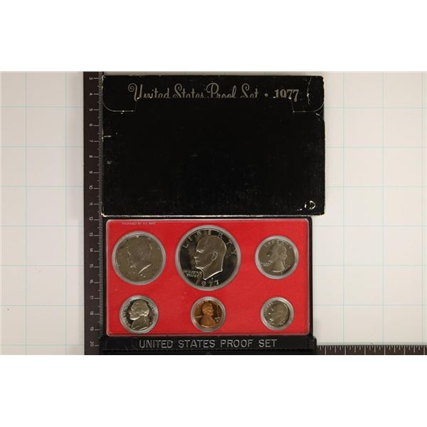 1977 US PROOF SET (WITH BOX)