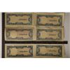 Image 2 : 6 JAPANESE GOVERNMENT 1 PESO INVASION CURRENCY. 1