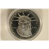 Image 1 : 1986 US SILVER PF ROUND STATUE OF LIBERTY