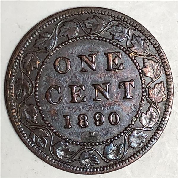 Canadian Large Cent 1890 VF