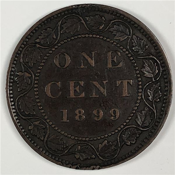 Canadian Large Cent 1899 EF