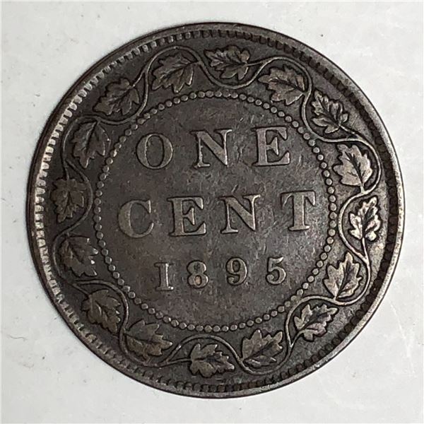 Canadian Large Cent 1895 VF