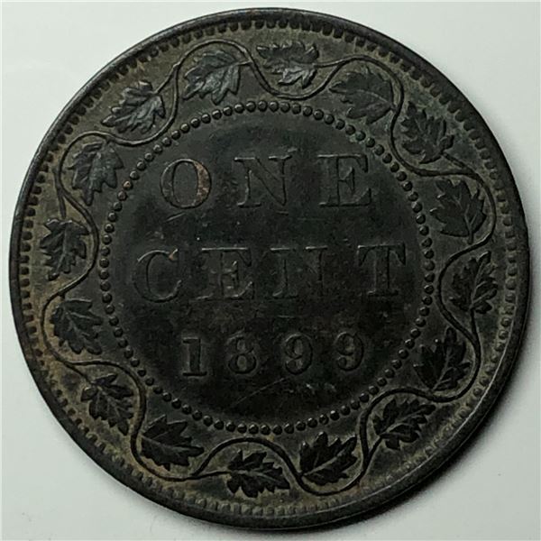 Canadian Large Cent 1899 EF