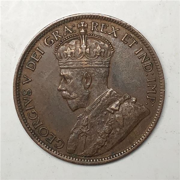 Canadian Large Cent 1918 AU