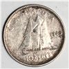 Image 1 : Canadian .10 Cent Dime 1945