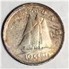 Image 1 : Canadian .10 Cent Dime 1948 Fine+