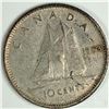 Image 1 : Canadian .10 Cent Dime 1953 SF