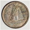 Image 1 : Canadian .10 Cent Dime 1956