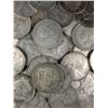 Image 1 : One 10.00 Roll Of Quarters Circulated King George 6th