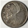 Image 1 : 1965 Queen Elizabeth 25 Cents