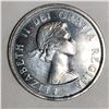 Image 2 : 1958 Queen Elizabeth II Canadian Silver Dollar