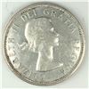 Image 2 : 1962 Queen Elizabeth II Canadian Silver Dollar UNC