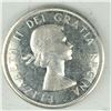 Image 2 : 1963 Queen Elizabeth II Canadian Silver Dollar