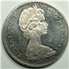 Image 2 : 1965 Queen Elizabeth II Canadian Silver Dollar UNC