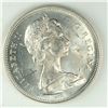 Image 2 : 1966 Queen Elizabeth II Canadian Silver Dollar UNC