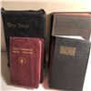 Image 1 : Vintage Bible Lot from 1912 to 1950's