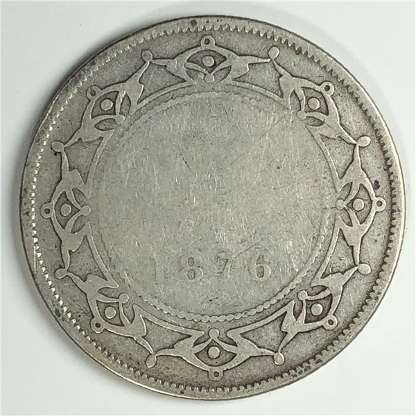 Newfoundland .50 cents 1876