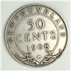 Image 1 : Newfoundland .50 cents 1908