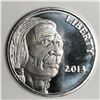 Image 2 : 2013 LibertyBuffalo Silver Round .999 1 Ounce